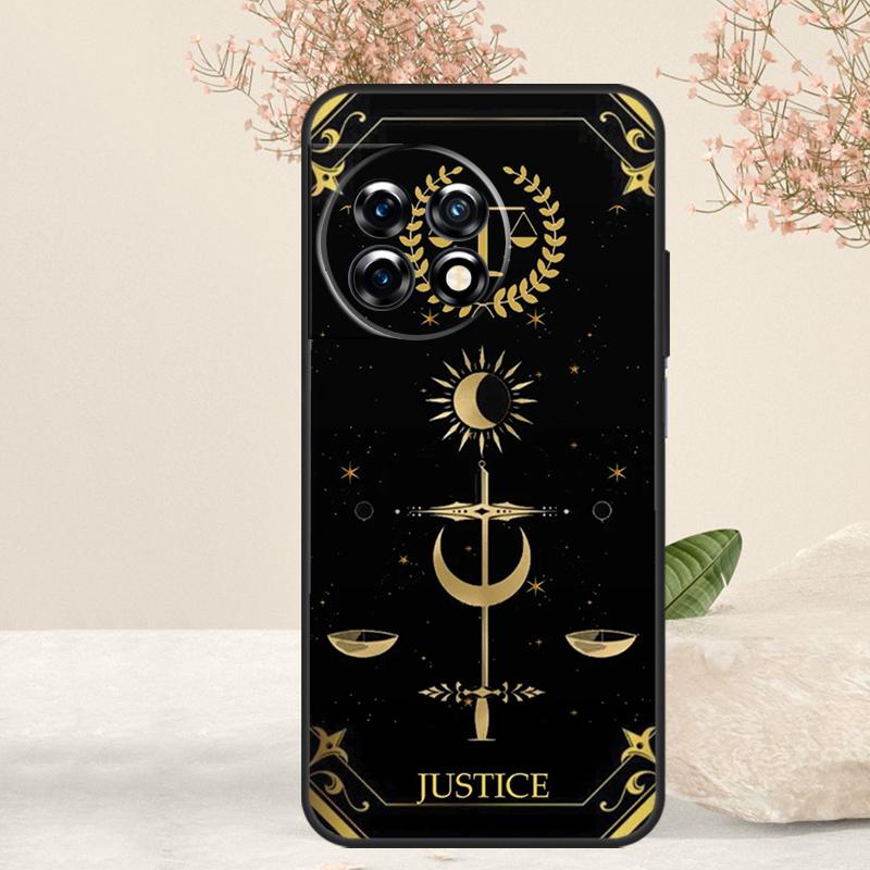Astrology Tarot Cards Case For OnePlus 15R 13R 13T 15 13 12 12R 11 10T 8 9 10 Pro Nord 5 CE 4 3 Lite N20 N30 Cover