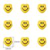 5pcs/Bag Smile Beads Ceramic Porcelain Clouds Hearts Stars Round Beads Charm For DIY Bracelet Jewelry Making Accessories