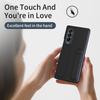 For Samsung Galaxy Z Fold3 5G Case with Tempered Glass Film Kickstand Wristband PC+Silicone Phone Cover