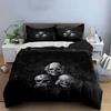 Skull Trio Gothic Art Design Bedding Duvet Cover Set  (1*Duvet Cover 2*Pillowcases, without duvet insert)