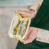 Hobonichi Drawer Pouch Pocket Ichiro Yamaguchi HANA AKA Cotton Organizer Case 85 x 130 17 mm