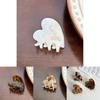 Fashionable Korean Small Heart Claw Clip Premium Quality Stylish Hair Accessories
