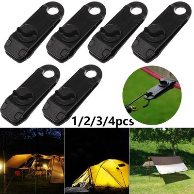 Jaw Grip Tents Accessories Tarp Clips Canvas Tighten Tool Camping Tent Holder Windproof Clip Hook