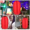 4Pcs Traditional Japanese Lanterns Silk Fabric Waterproof Foldable Hanging Light Fixture for Wedding Party Sushi Bar Outdoor