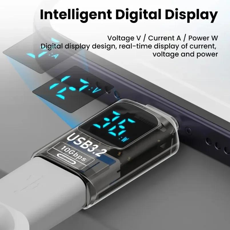 USB3.2 Digital Display Adapter 4K@60Hz USB-C OTG for iPhone16 15 Pro Max Samsung iPad PC Laptop Fast Charge Data Sync