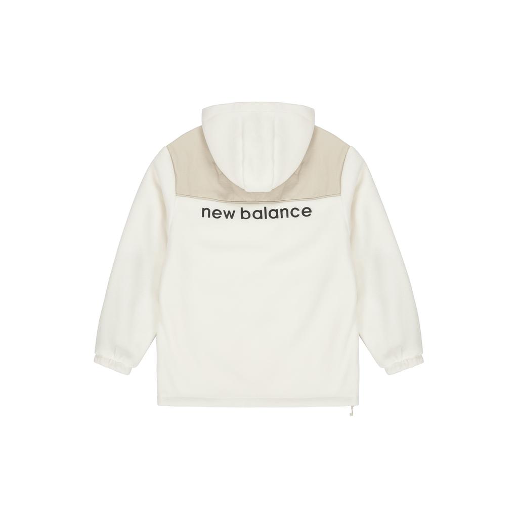 New Balance Hooded Casual Jacket Couple Style White Unisex AMJ13383-MSU