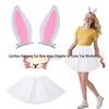 Easter Cartoon Plush Bunny Ear Hair Clip - Cute Headdress for Performances