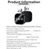3 in 1 Wireless Carplay Adapter Plug & Play Bluetooth Auto Connect Mirror Link Adapter Wireless Connection WiFi Connection