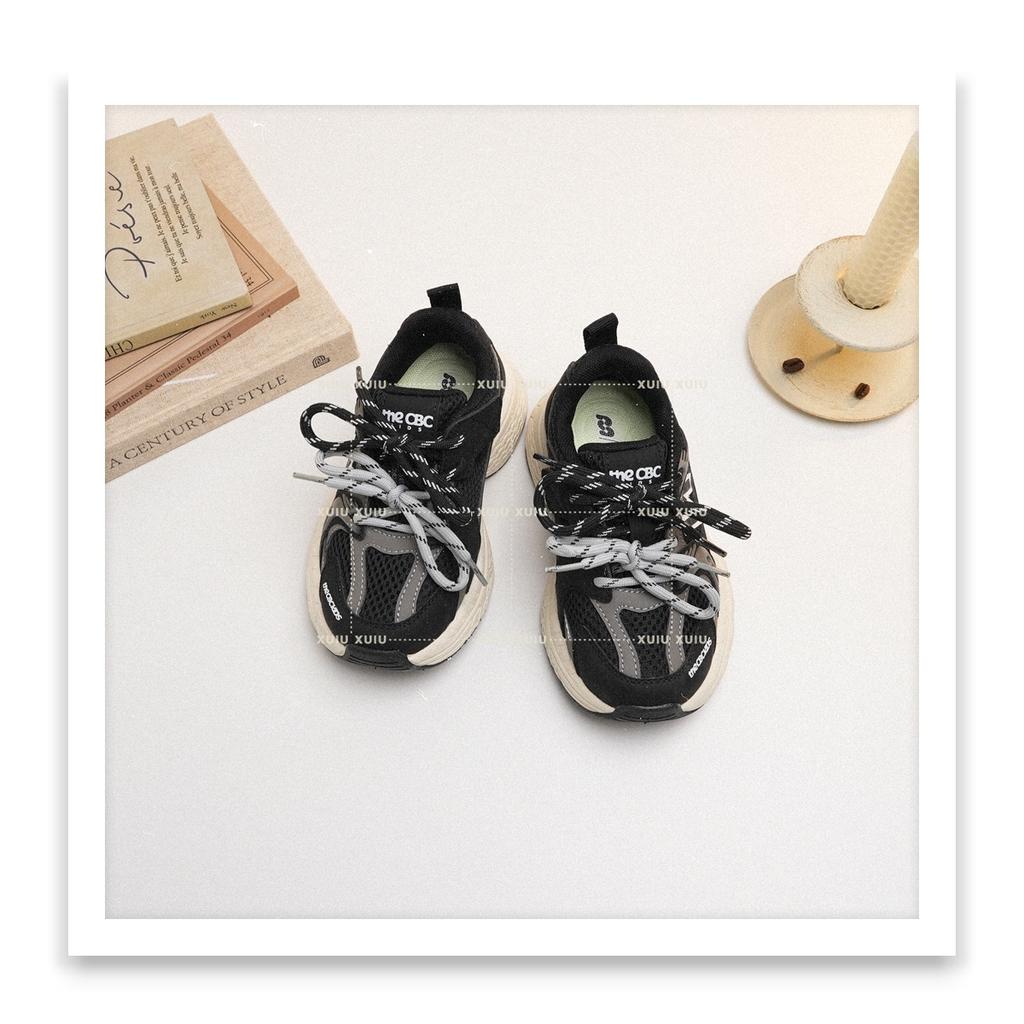 XSHX "CleanFit" American retro children's sports shoes spring and autumn double net sports training [Wenzhou shoes]