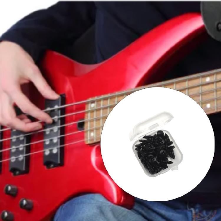Vibrations Proof Bass Guitar Pickguard Screws Heavy Type Alloy Construction Electric Guitar Plate Fixed Screw
