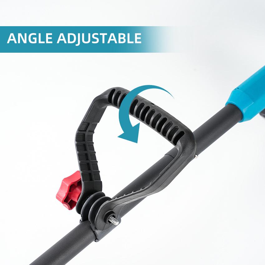 21V Cordless Snow Sweeper, Brushless Motor, Telescopic Handle, 12” Width