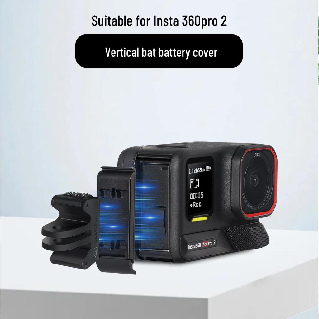 Aluminum Alloy Quick Release Shooting Bracket for Insta360 Ace Pro2 Battery Cover