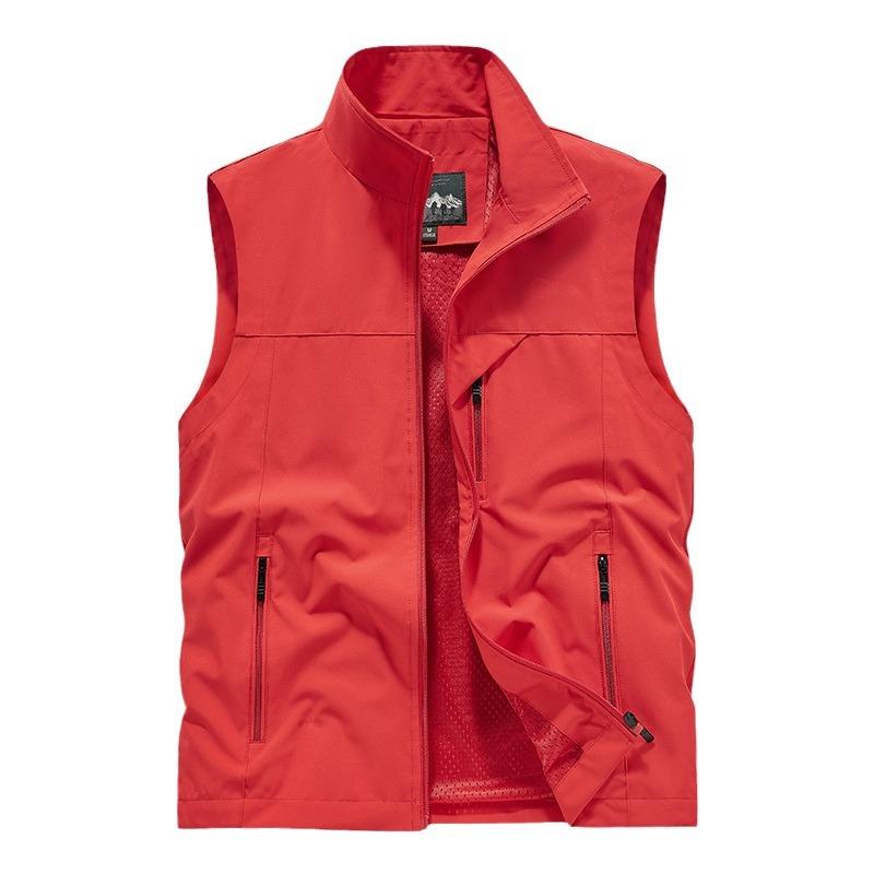 New Vest Workwear Multi-pocket Vest Men's Thin Outdoor Vest Outdoor Sports Vest Vest Vest