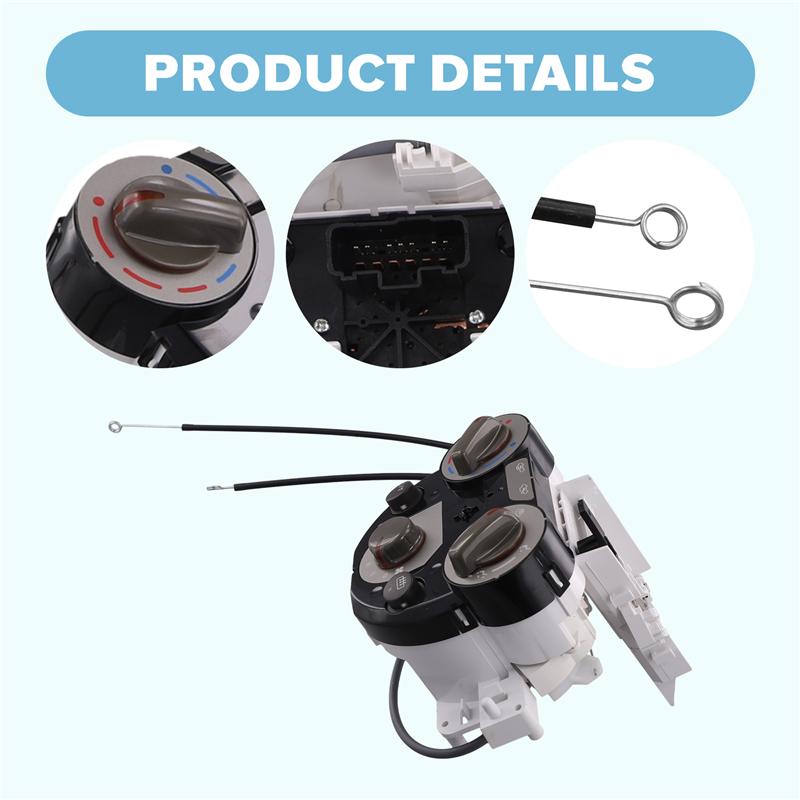 L10A Climate Control Switch 27510-1HM5A A/C Heater Replacement For Nissan Sunny March Almera 27510-3AN0A 27510-3NH1B 27510-00C31