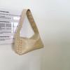 French Retro Rivet Handbag Leisure Commuting Shoulder Bag Fashion Pillow Underarm Bag  Girls