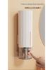 Handcrafted Wall-Mounted Soap Dispenser with Bath Brush for Foam and Gel
