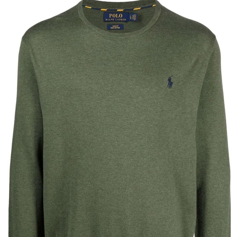 Polo Ralph Lauren Polo Pony Brodert Pullover Genser Herre genser Grønn 710744679-043
