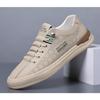 Fashion New Designer Cow Leather Platform Men's Sneakers Fashion Soft-soled Sports Board Shoes Men Spring Autumn Zapatos De Hombre