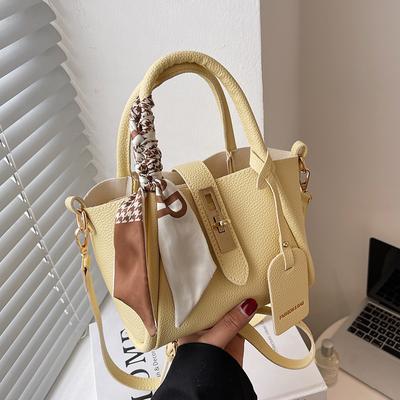 High Sense Fashion Casual Niche Texture Bucket Bag 2025 New Women's Bag Trend Versatile Internet Celebrity Messenger Bag Women