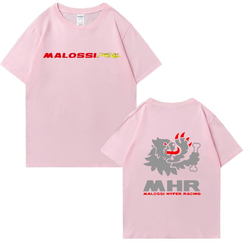New in Malossi Theme Graphic short sleeve t-shirts vintage Hip Hop Y2k streetwear Unisex Oversized t-shirt Summer Print clothing