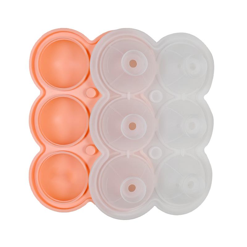 Large Silicone Ice Cube Trays - Easy-Release No Leakage Perfect For Whiskey Cocktails Juice And Parties