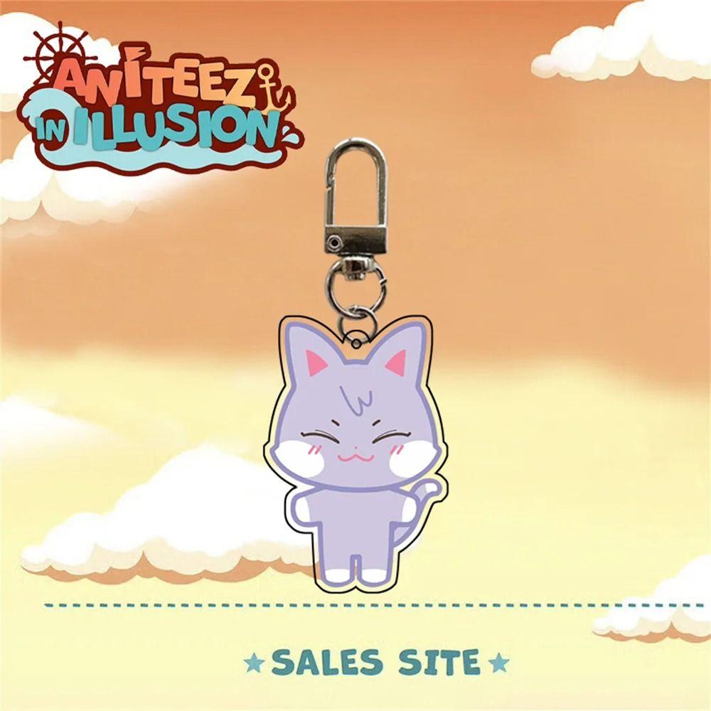 Cartoon Key Chain Animal Animal Keychain Fashion Keyring Pendant Accessories  Key