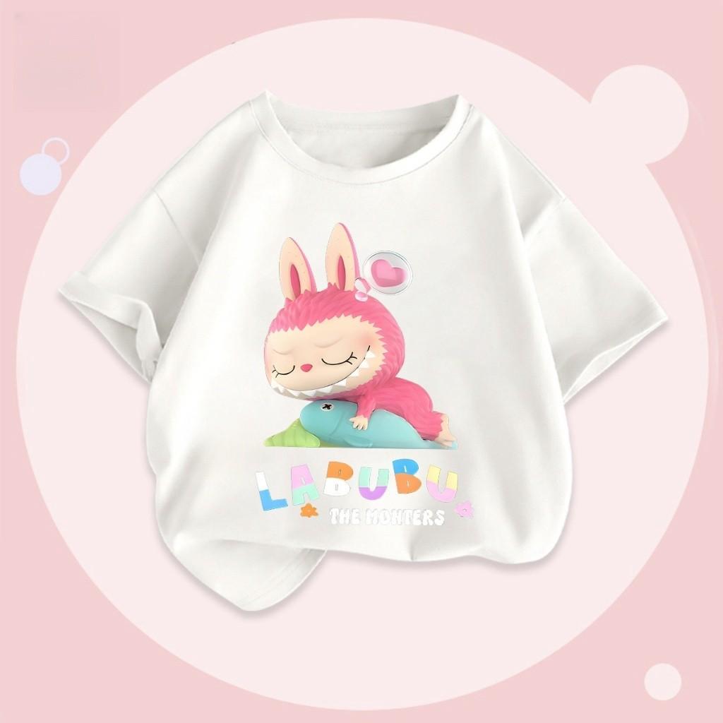 

Детская футболка TSHIRT KIDS BOY GIRL Детская футболка Премиум с принтом LABUBU 140