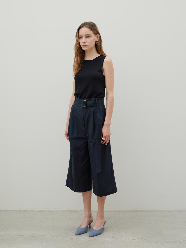 THE BOONDOCK SAINTS Belted Trousers Navy