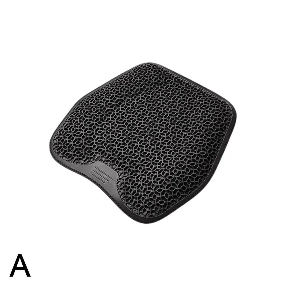 

Car Seat Cushion Summer Lumbar Support Honeycomb Gel Ice Thread Seat Backrest Ventilation Breathable Car Cushion Accessories