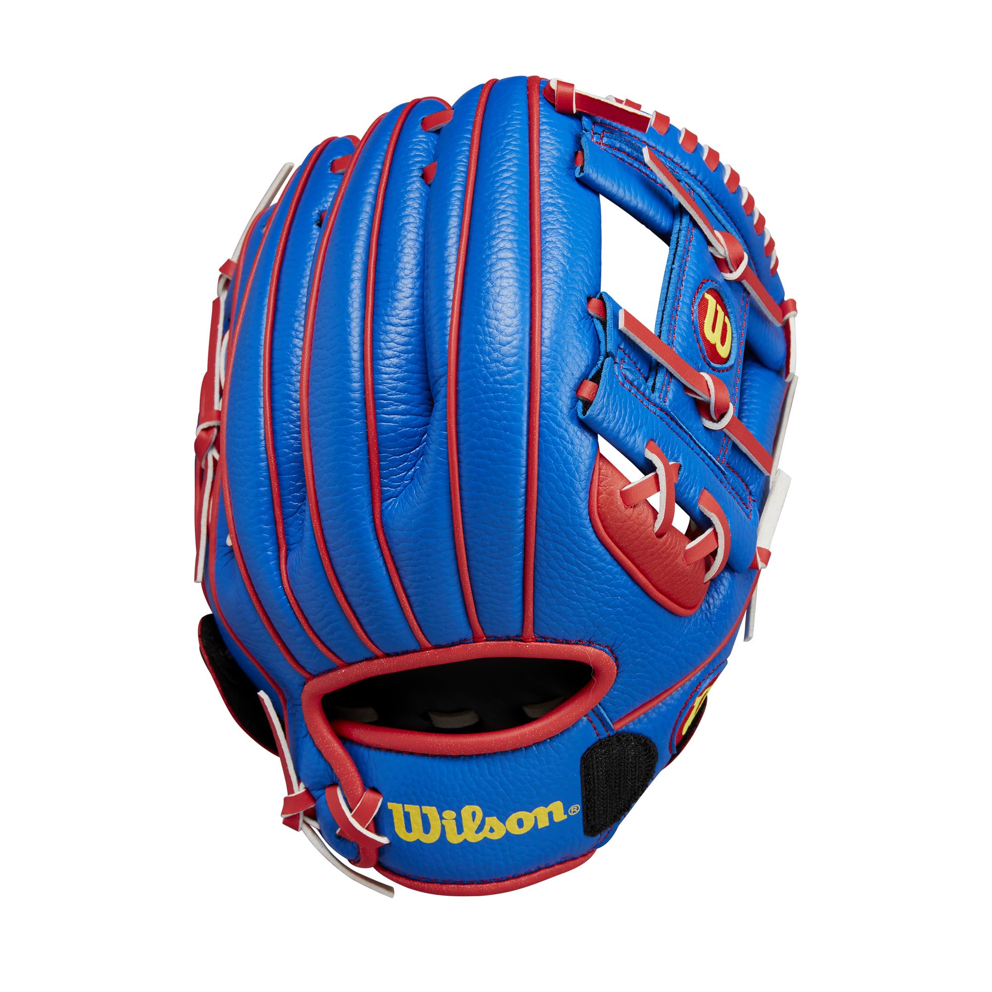

Бейсбольная тренировочная перчатка Wilson A200 Easy Catch для мягких мячей, Рекомендуется, Королевский синий, 10 дюймов синий