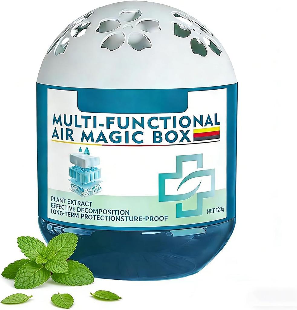 2026 Neue Air Magic Box Innenraumluftreinigung Staubentfernung Magic Box Langanhaltender Lufterfrischer Automatisches Staubsaugen