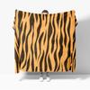 Fierce And Warm Tiger Stripes Flannel Blanket For Sofa Creative Tiger Skin Style Pattern Throw Blankets For Bed Perfect Gift