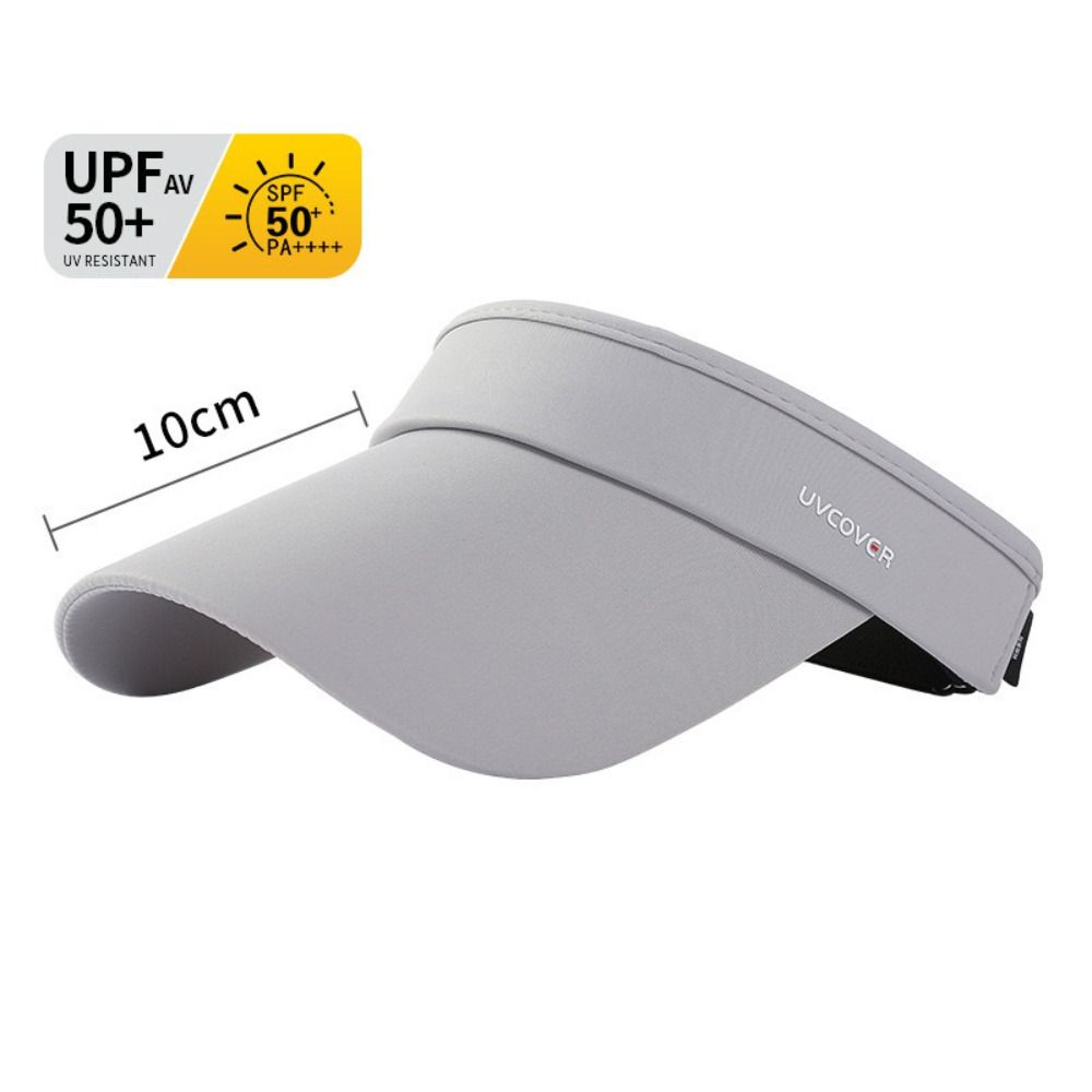 Adjustable Sports Visor Breathable Baseball Cap Summer Beach Hat  Running