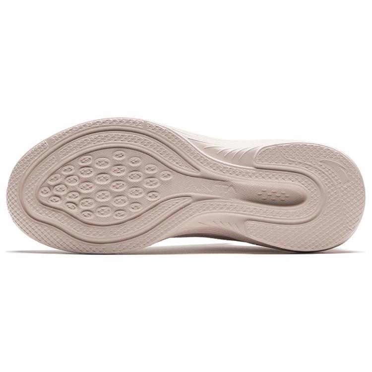 Anta Slip Resistant Abrasion Resistant Low top Running Shoes Women's White Pink 922335503-3