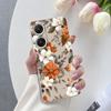 Per Custodia Asus Zenfone 9 10 Custodia Lussuosa Per Asus Zenfone 10 Marmo Fiore di Farfalla Cover Protettiva Trasparente in Silicone Morbido