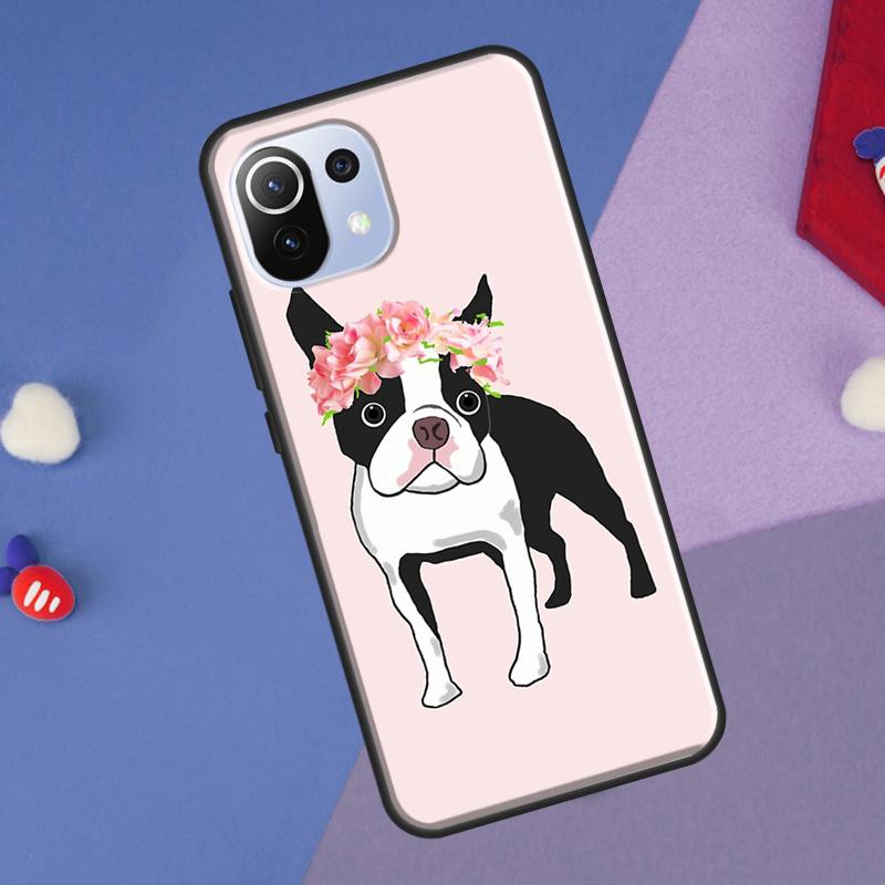 Boston Terrier Dog Cover For Xiaomi 13 14 Ultra 11T 12T 13T 14T Pro POCO X7 Pro X3 X5 F3 F5 F6 M6 X6 Pro Case