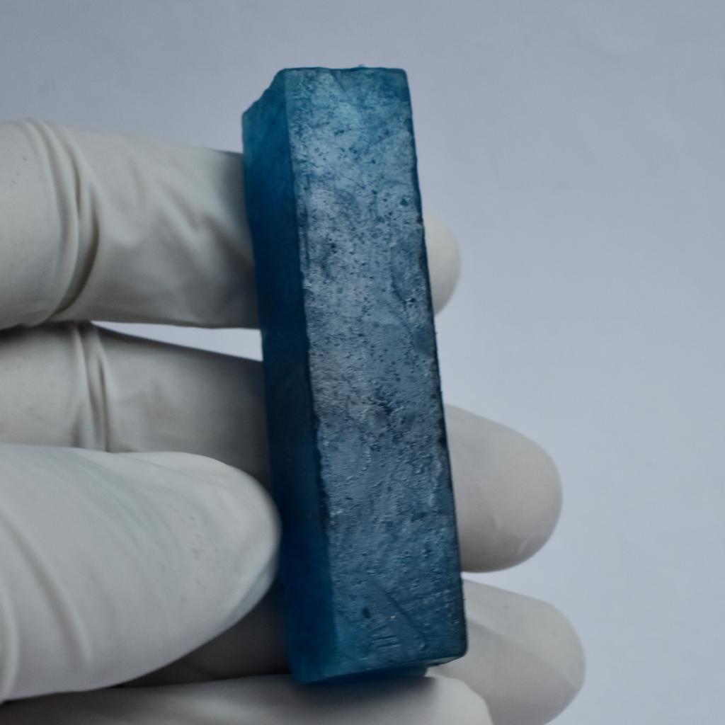 Natural Blue Aquamarine Loose Gemstone 269.15 ct Uncut Rough Raw for Lapidary and Gem Collections