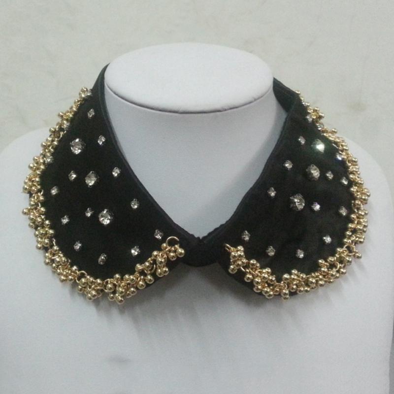 Perfekte Übereinstimmung Perlen Damen Falscher Kragen Hemd Spitze Abnehmbarer Kragen Für Damen Fake Kragen Abnehmbar Kleidung Accessoires Nep Kragen Halsband