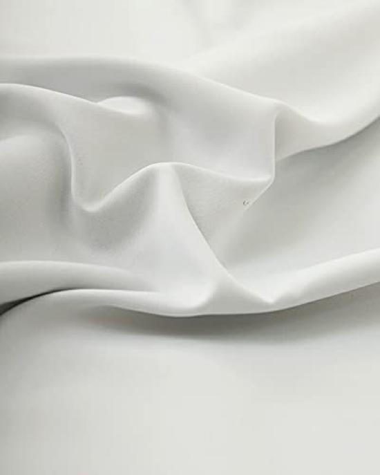 5317 Light Gray LGY Blackout Grade Solid 100cm Wide X 205cm Set of Thick "Mukku" Curtains, 1, Full-Dull, Color, Insulated, Long, 2, 100x205cm,