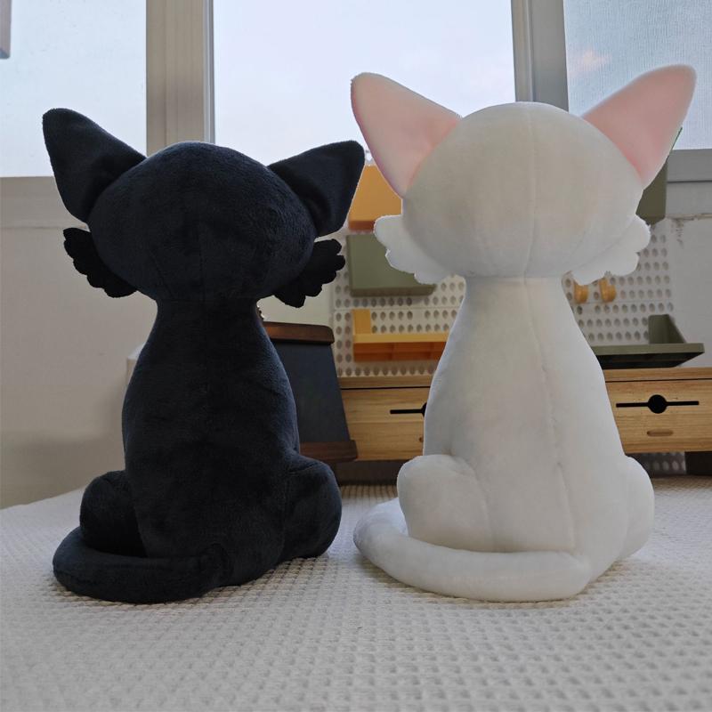 Non-Toxic Suzume No Tojimari Plush Toy Daijin Cat Plush Toys Kawaii Sadaijin Cat Dolls Soft Stuffed Animal Toys Kids Children Birthday Gifts