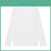 Cotton T Shirt For Women With Round Neck Long Sleeve Relaxed Fit Casual Style