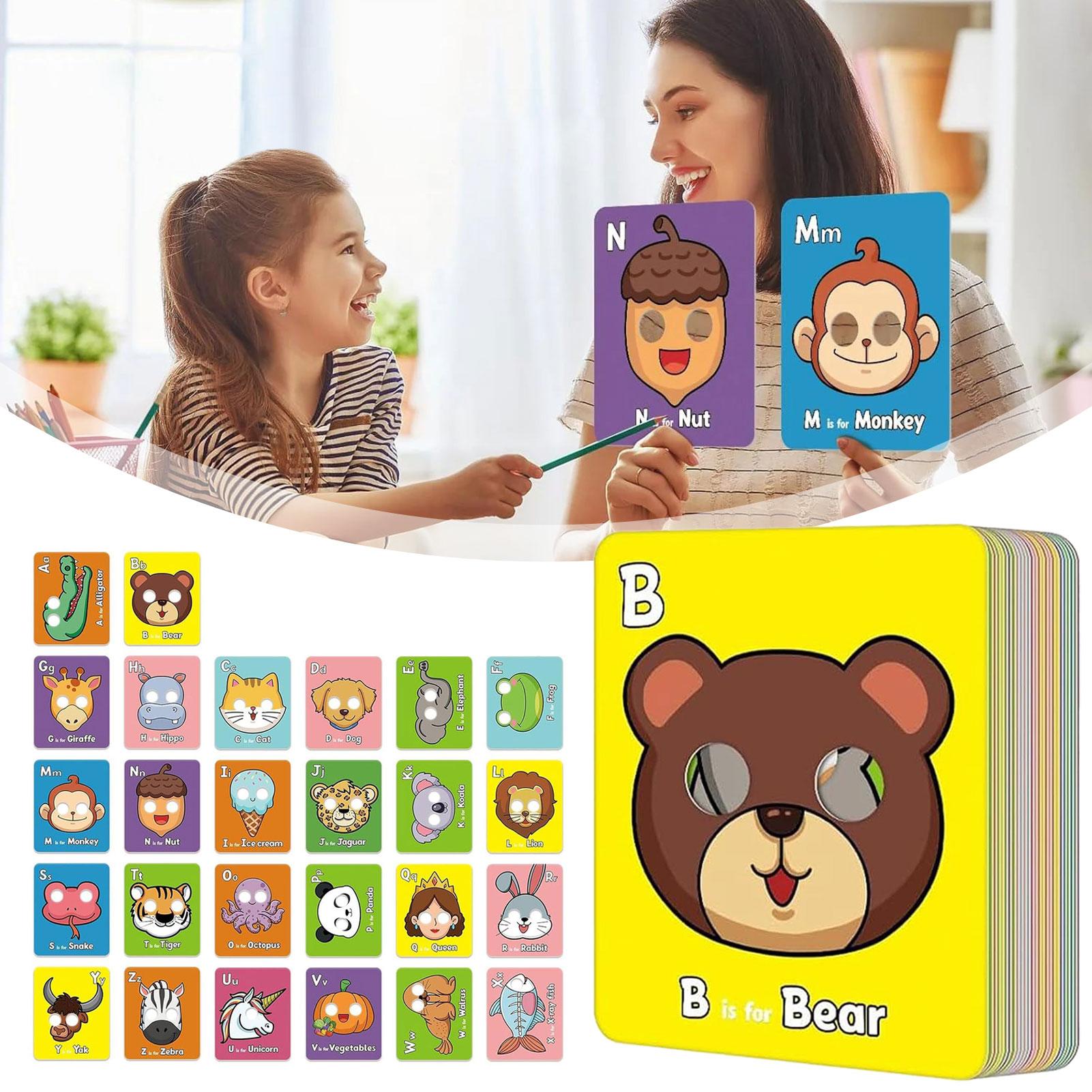 

Giant-ABC Animal Flash Cards Extra Large Thick Educational Cards Birthday Holiday Present China Mainland