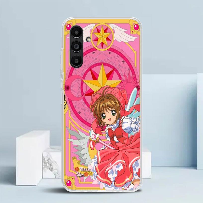 CardCaptor Sakura Anime Phone Case For Samsung Galaxy A17 A37 A57 A16 A15 A14 A13 A56 A55 A54 A53 A36 A35 A34 A33 A26 A25 A24 A2