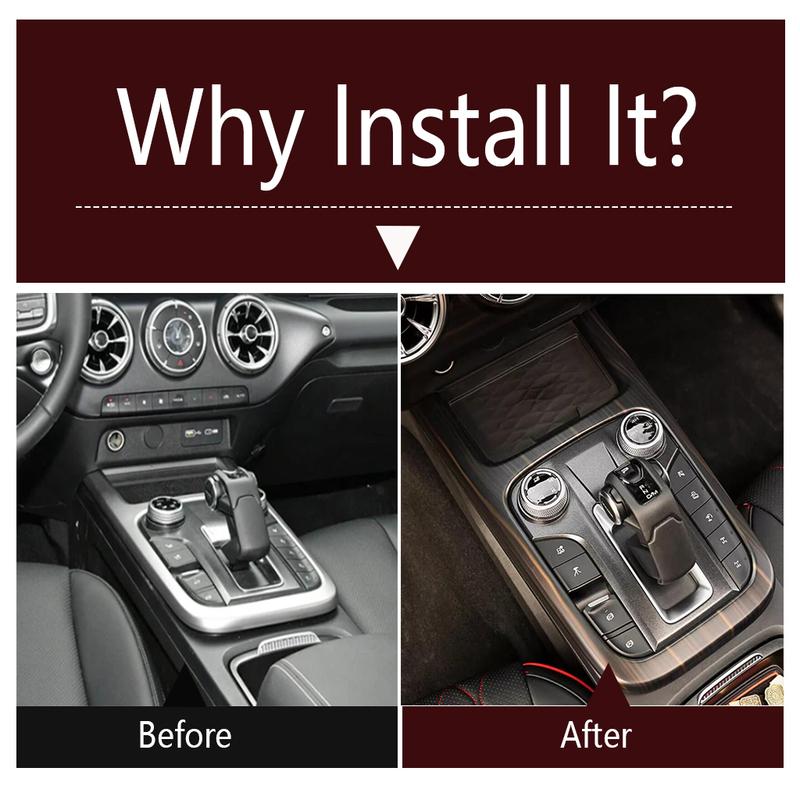 Window Lift / Gear Shift Shifter Head / Central Control Panel Cover Trim Accessories For Great Wall GWM WEY TANK 300 - 2024