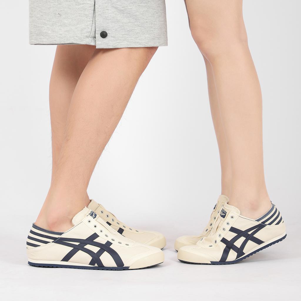 Onitsuka Tiger Mexico 66 Natural Navy Sneakers TH342N-0250