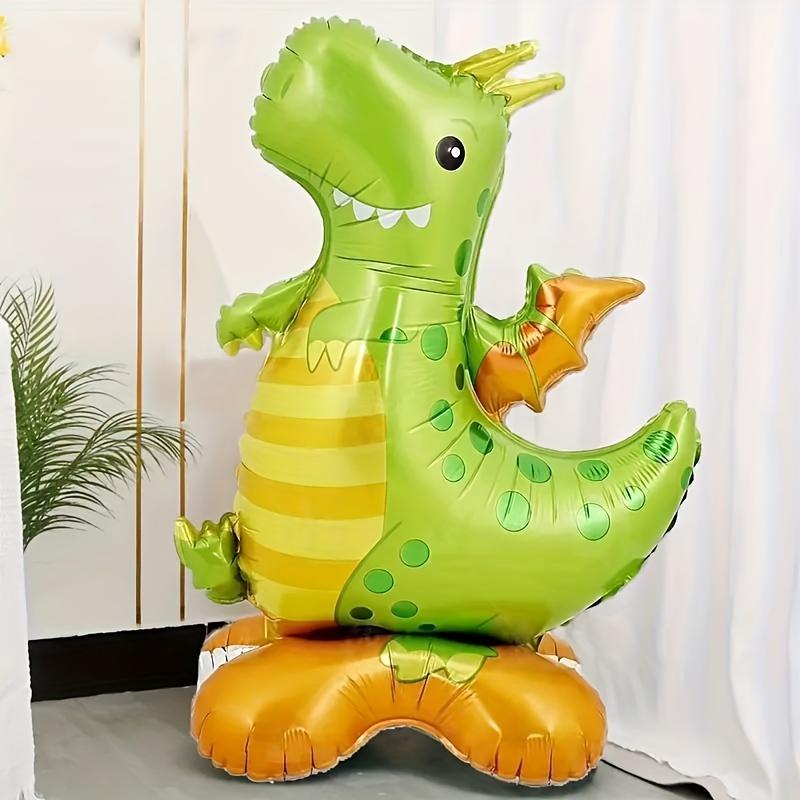 3pcs Stand Base Animal Balloons Forest Party Tyrannosaurus Rex Dinosaur Balloons Children Birthday Dinosaur Balloon Decora