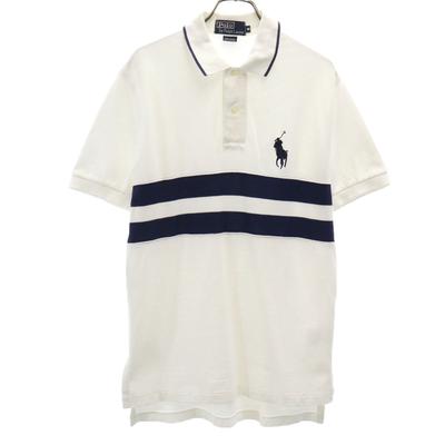 Polo by Ralph Lauren Kurzarm Poloshirt M Weiß Herren Gebraucht