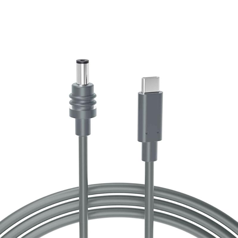 Mini DC5521 To 5.5x2.1mm /Type C Cable With 19OWG Wire And Multiple Length Option For Indoor And Outdoor Use