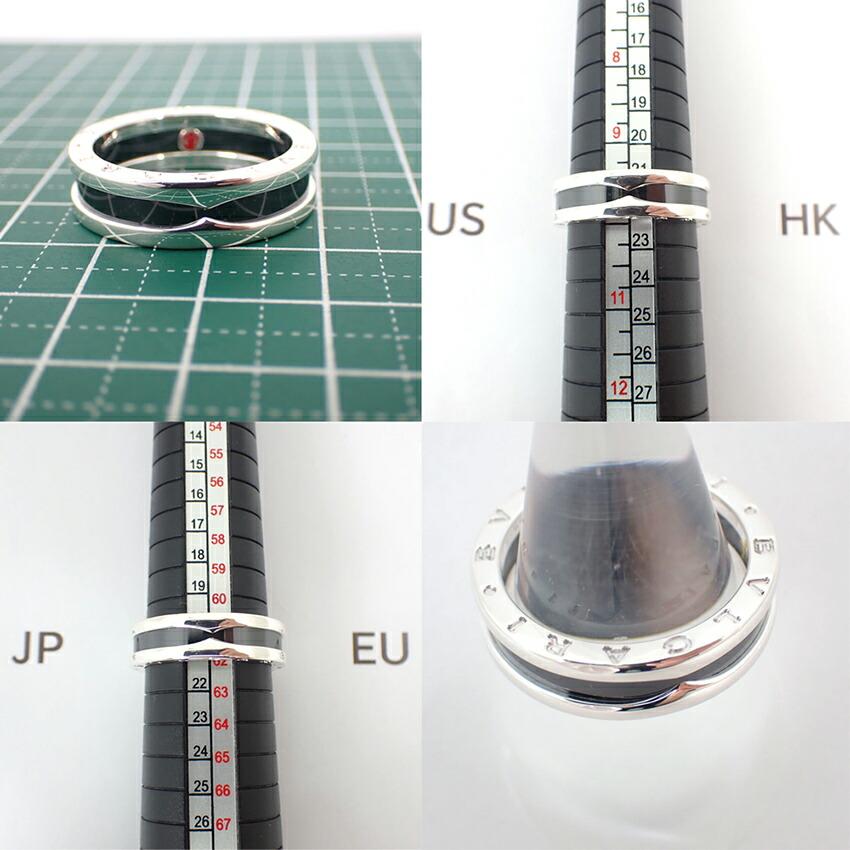 [Pre-owned] BVLGARI 925 Ceramic Save the Children Ring / Size 21 / J51-3