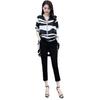 Women's Summer Casual Plus Size Elegant Top and Wide-Leg Pants Two-Piece Set